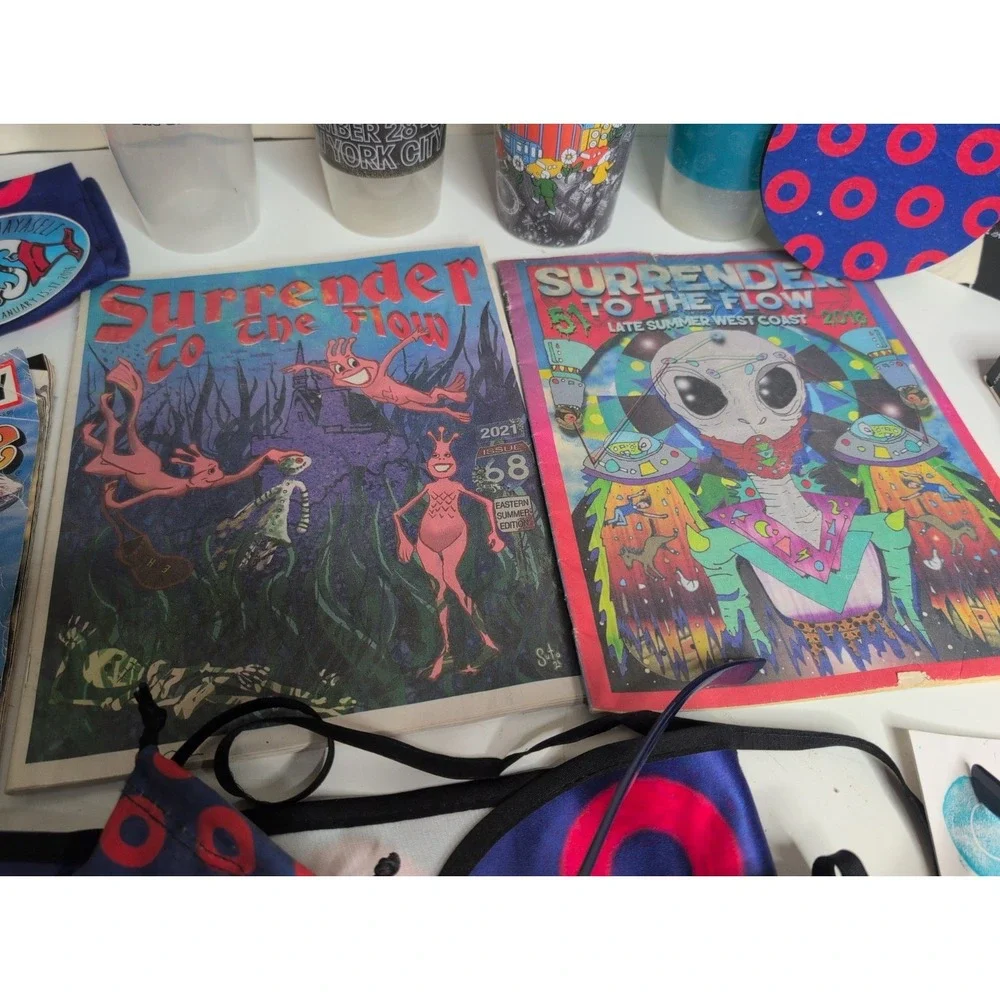 Huge Rare Phish Lot Memorabilia Poster CDs Cups DVD Calendar Bag Sunglasses More - Picture 6 of 16